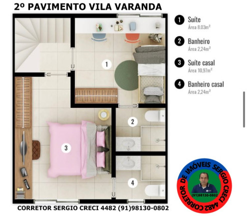 Imagem Casa com 2 Quartos à Venda, 98 m² em Atalaia - Ananindeua