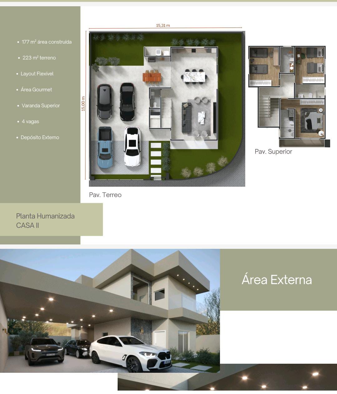 Foto do imóvel: Sobrado com 3 Quartos à Venda, 177 m² em Loteamento Loanda - Atibaia