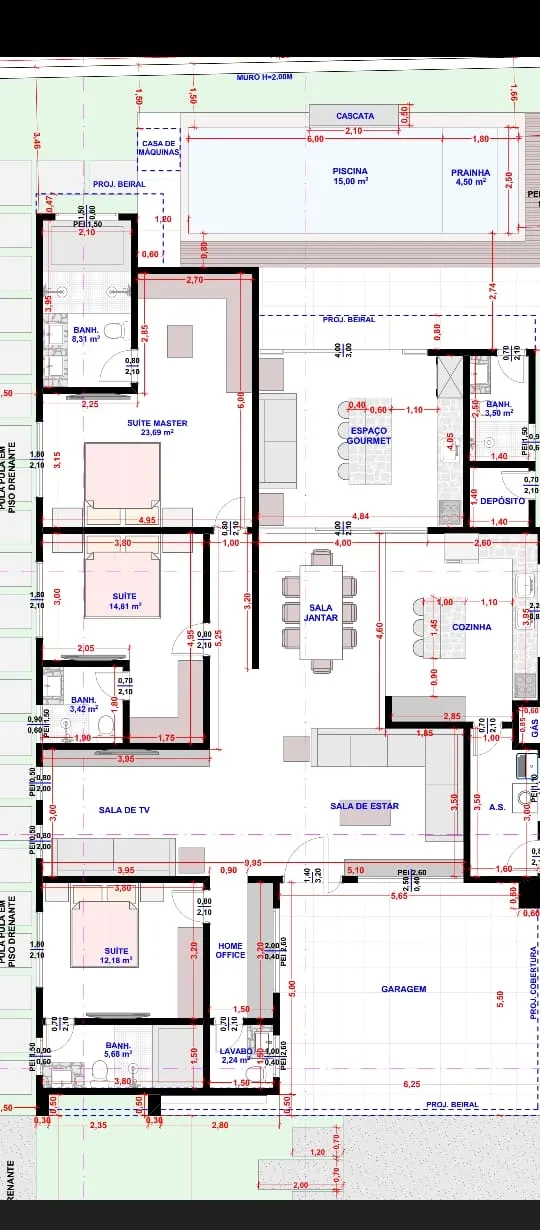 Imagem Casa de Condomínio com 3 Quartos à Venda, 243 m² em Alphaville Nova Esplanada 3 - Votorantim