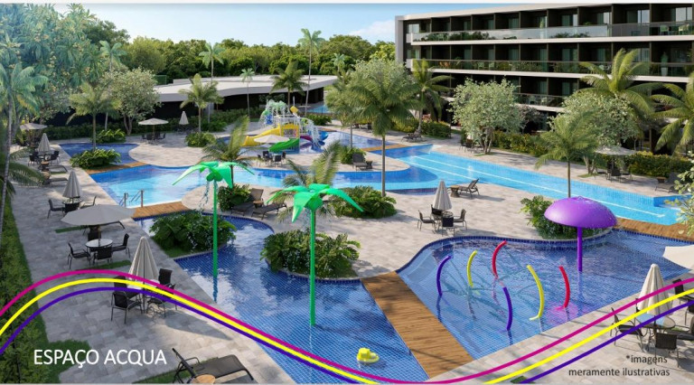 Imagem Apartamento com 2 Quartos à Venda, 62 m² em praia muro alto - Ipojuca