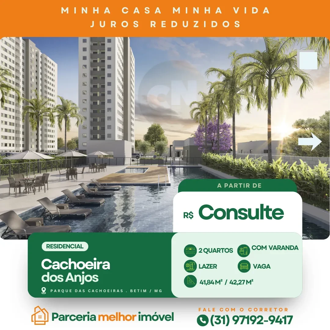 Apartamento com 2 Quartos à Venda, 46 m² em Brasiléia - Betim
