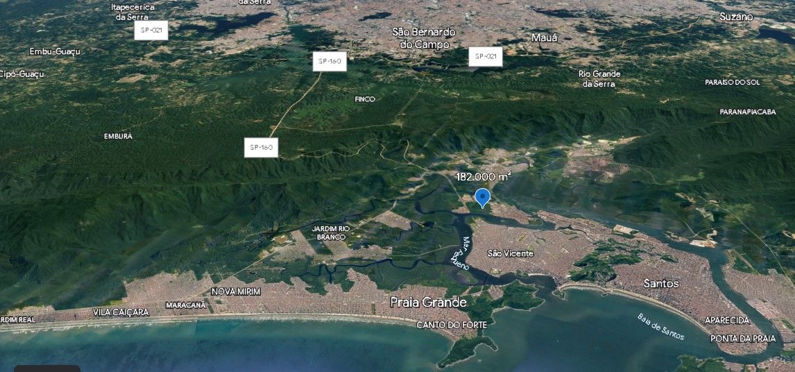 Foto do imóvel: Terreno à Venda, 182.000 m² em Parque São Luis - Cubatão