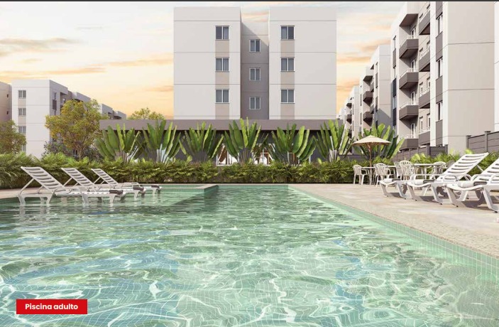 Imagem Apartamento com 2 Quartos à Venda, 39 m² em Santa Cruz - Rio de Janeiro