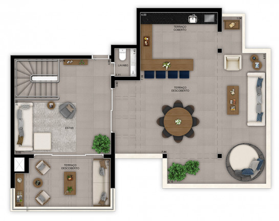Imagem Apartamento com 4 Quartos à Venda, 5 m² em Vila Gilda - Santo André
