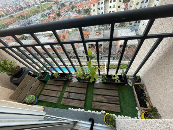 Apartamento com 3 Quartos à Venda, 59 m²em Parque Erasmo Assunção - Santo André