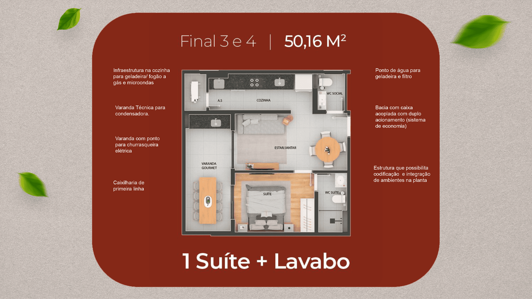 Imagem Apartamento com 1 Quarto à Venda, 50 m² em Guilhermina - Praia Grande