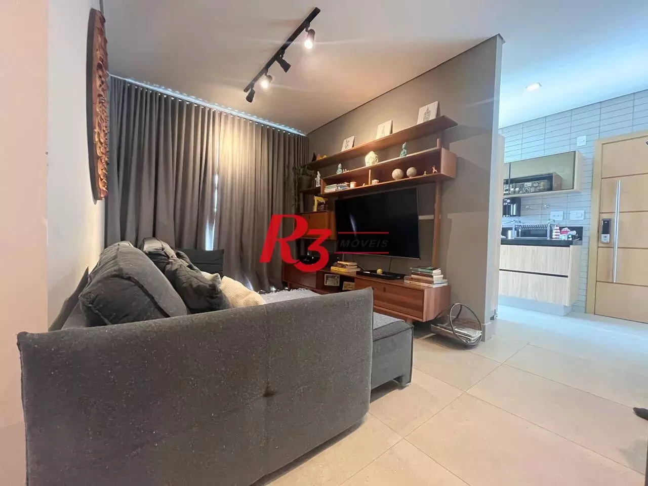 Apartamento com 1 Quarto à Venda, 60 m² em Aparecida - Santos