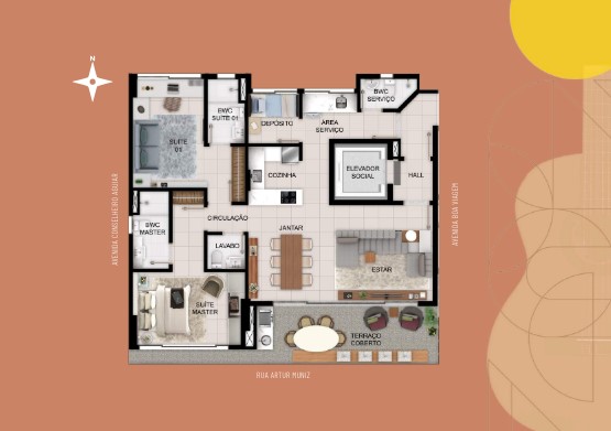 Imagem Apartamento com 2 Quartos à Venda, 109 m² em Boa Viagem - Recife
