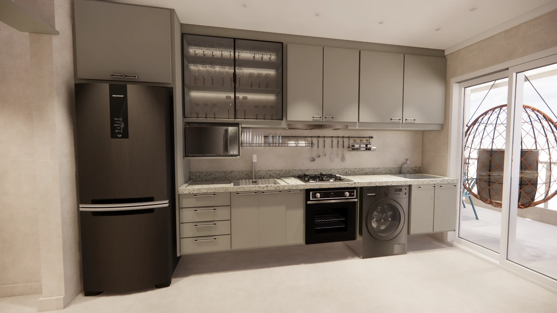 Imagem Apartamento com 3 Quartos à Venda, 87 m² em Ponta da Praia - Santos