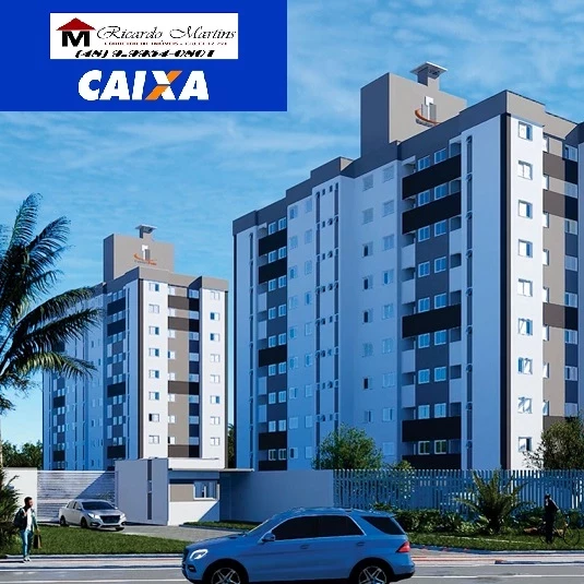 Apartamento com 2 Quartos à Venda, 52 m² em Jardim das Avenidas - Araranguá