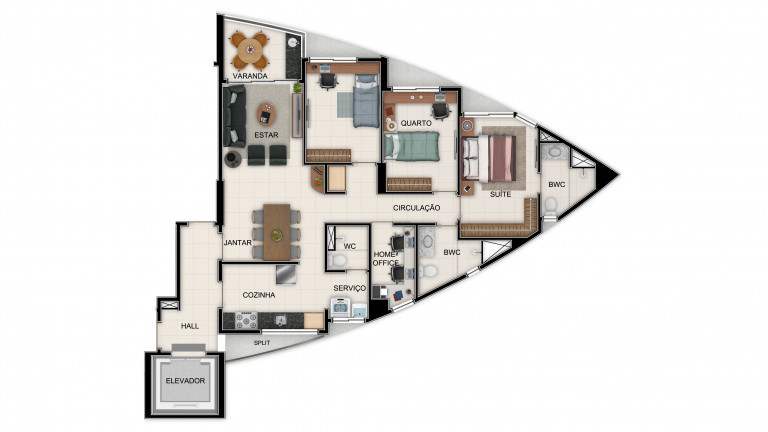 Imagem Apartamento com 3 Quartos à Venda, 88 m² em Graças - Recife