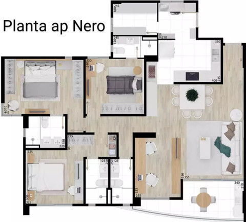 Imagem Apartamento com 3 Quartos à Venda,  em Tirol - Natal
