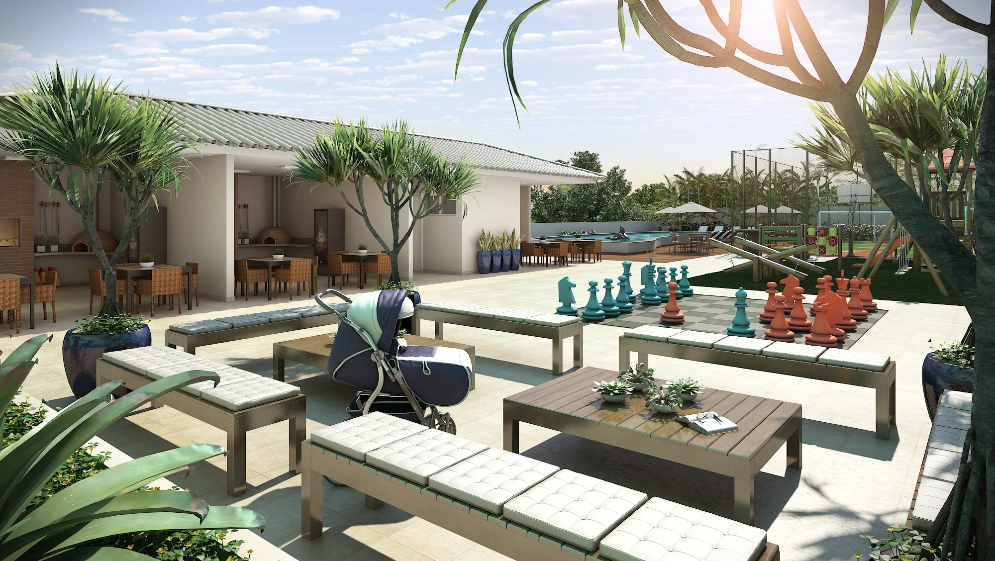 Imagem Apartamento com 2 Quartos à Venda, 53 m² em Recreio Panorama - Goiânia