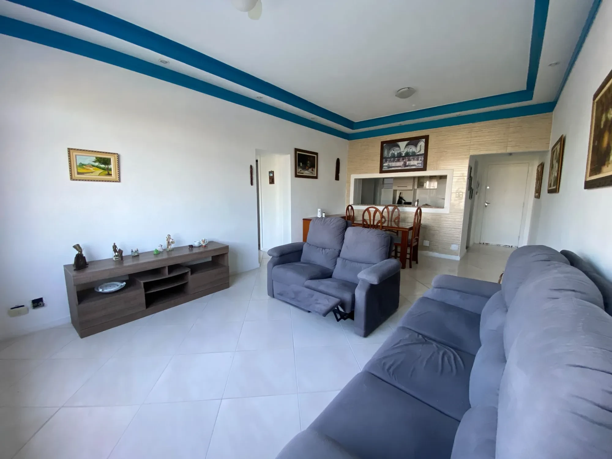 Apartamento com 2 Quartos à Venda, 81 m² em Itararé - São Vicente