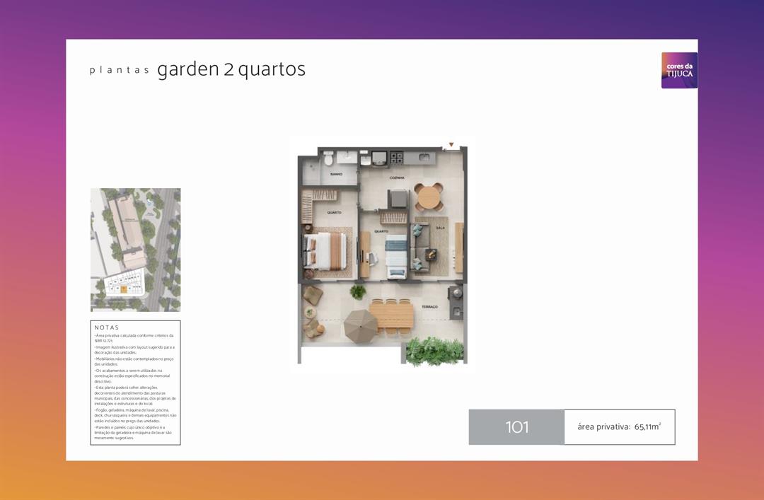 Foto do imóvel: Studio com 1 Quarto à Venda, 37 m² em Tijuca - Rio de Janeiro