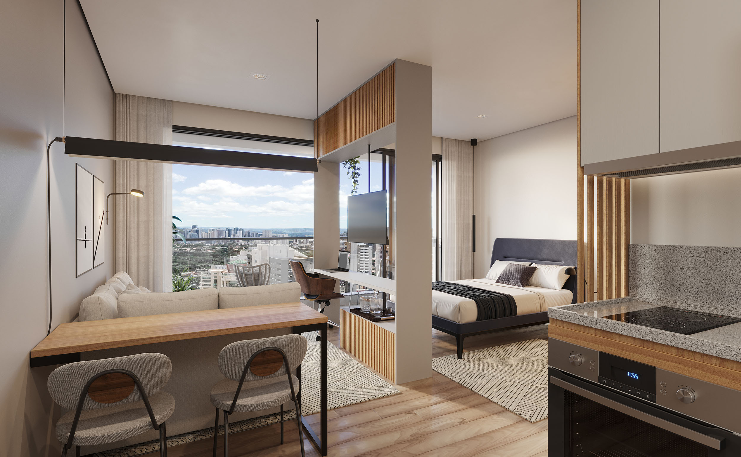 Apartamento com 2 Quartos à Venda, 48 m²em Cristo Rei - Curitiba