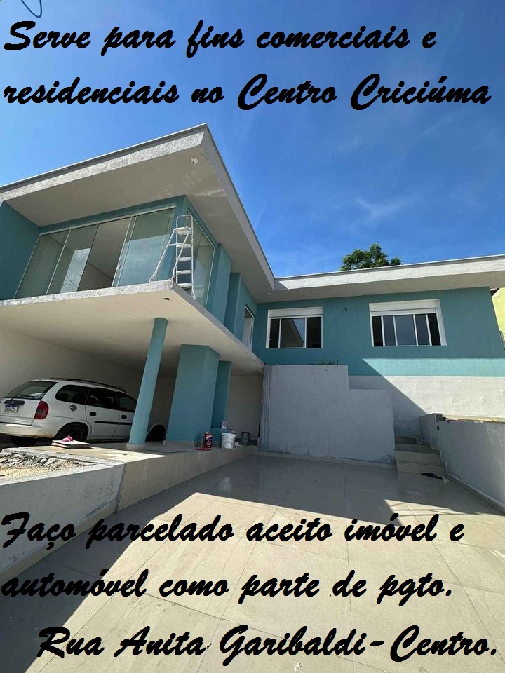 Imóvel Comercial à Venda, 190 m²em Centro - Criciúma