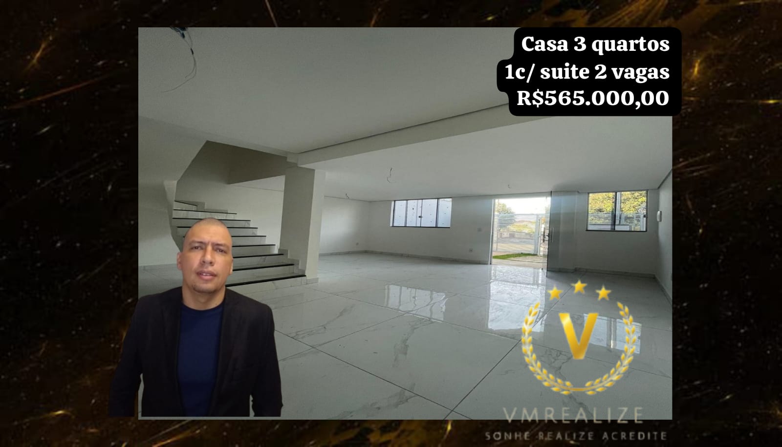 Casa com 3 Quartos à Venda, 169 m²em Piratininga (Venda Nova) - Belo Horizonte
