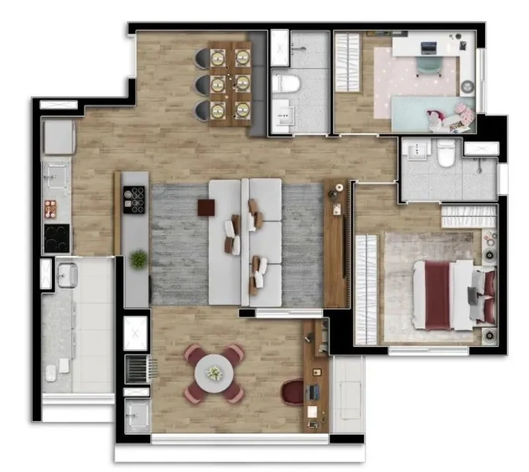 Imagem Apartamento com 3 Quartos à Venda, 91 m² em Vila Progredior - São Paulo