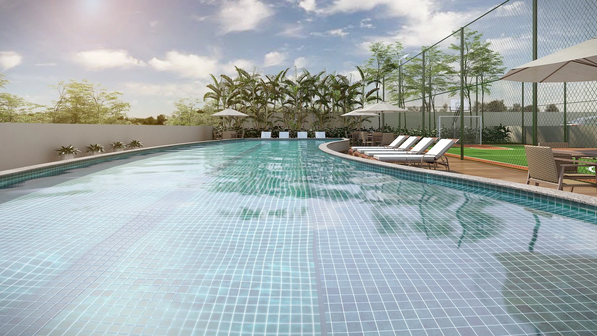 Imagem Apartamento com 2 Quartos à Venda, 53 m² em Recreio Panorama - Goiânia