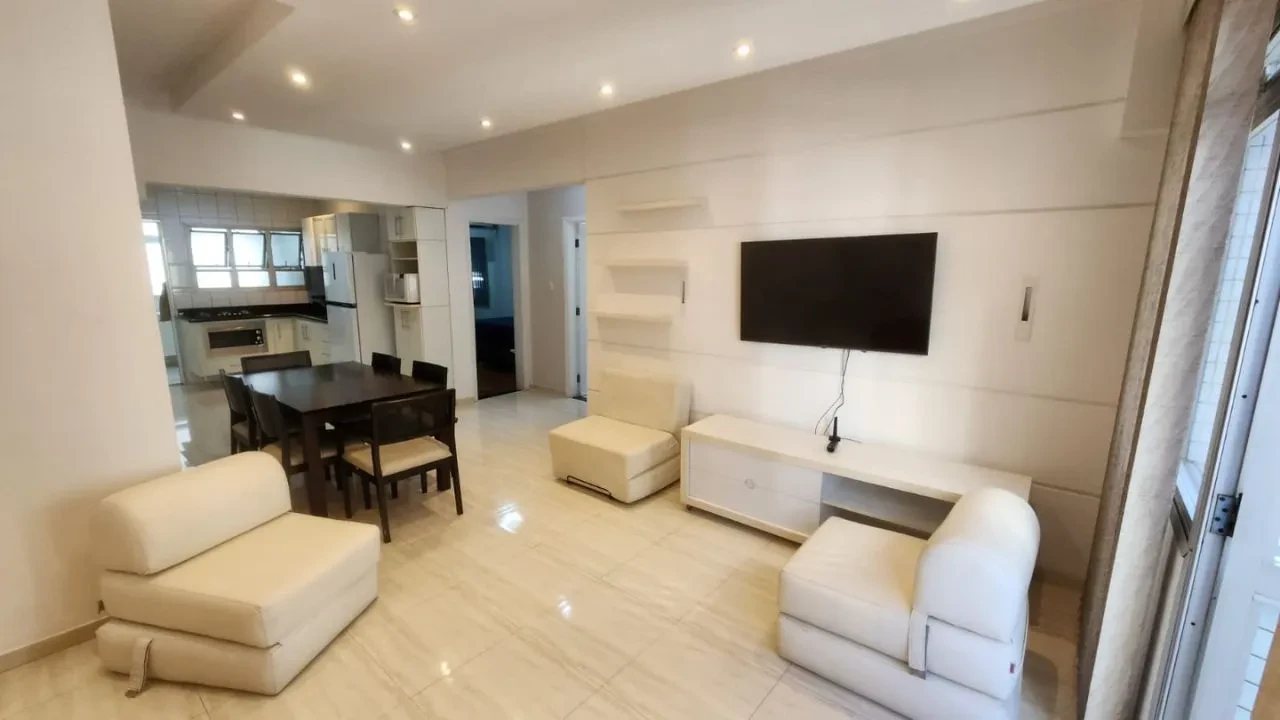 Apartamento com 2 Quartos à Venda, 84 m² em Gonzaga - Santos