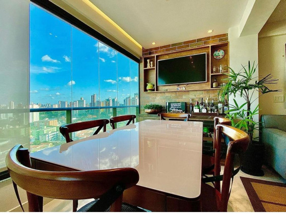 Imagem Apartamento com 4 Quartos à Venda, 160 m² em Lagoa Nova - Natal