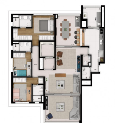 Imagem Apartamento com 3 Quartos à Venda, 167 m² em Vila Mariana - São Paulo