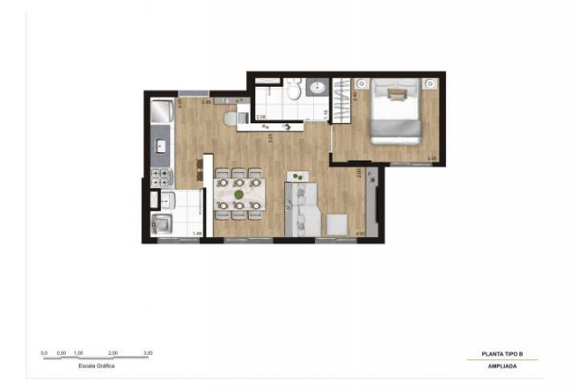 Imagem Apartamento com 2 Quartos à Venda, 36 m² em Vila Albertina - São Paulo