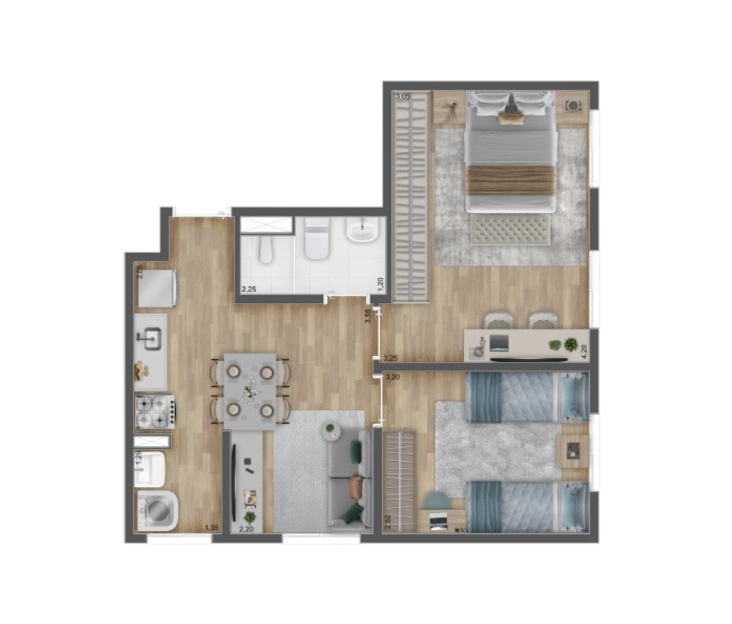 Imagem Apartamento com 1 Quarto à Venda, 24 metros em Veloso - Osasco
