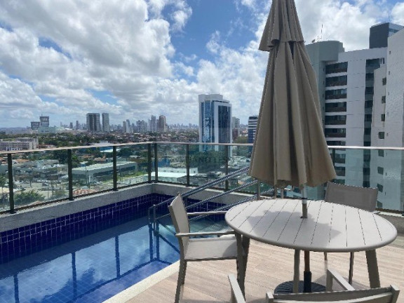 Imagem Apartamento com 1 Quarto para Alugar, 28 m² em Boa Viagem - Recife