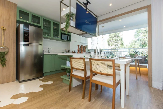 Imagem Apartamento com 2 Quartos à Venda, 55 metros em Jardim Esperança - Barueri