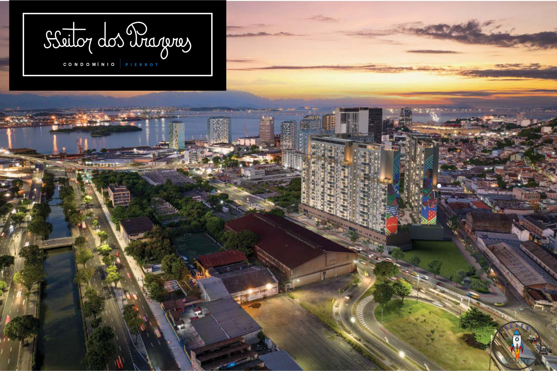 Foto do imóvel: Edifício Residencial com 2 Quartos à Venda, 53 m²em Santo Cristo - Rio de Janeiro