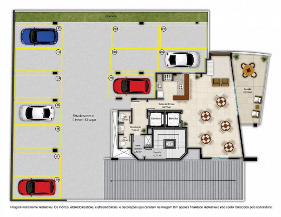 Imagem Apartamento com 3 Quartos à Venda, 2 m²em Centro - Criciúma