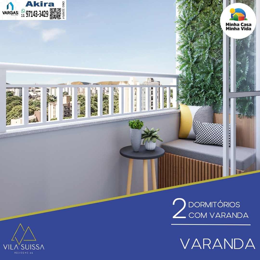 Imagem Apartamento com 2 Quartos à Venda, 44 m² em Vila Suissa - Mogi das Cruzes