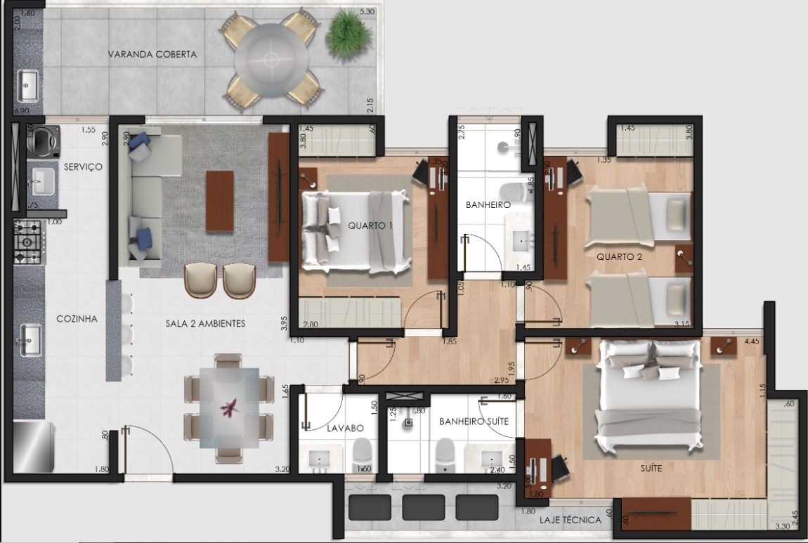 Imagem Apartamento com 3 Quartos à Venda, 110 m² em Estrela Sul - Juiz de Fora