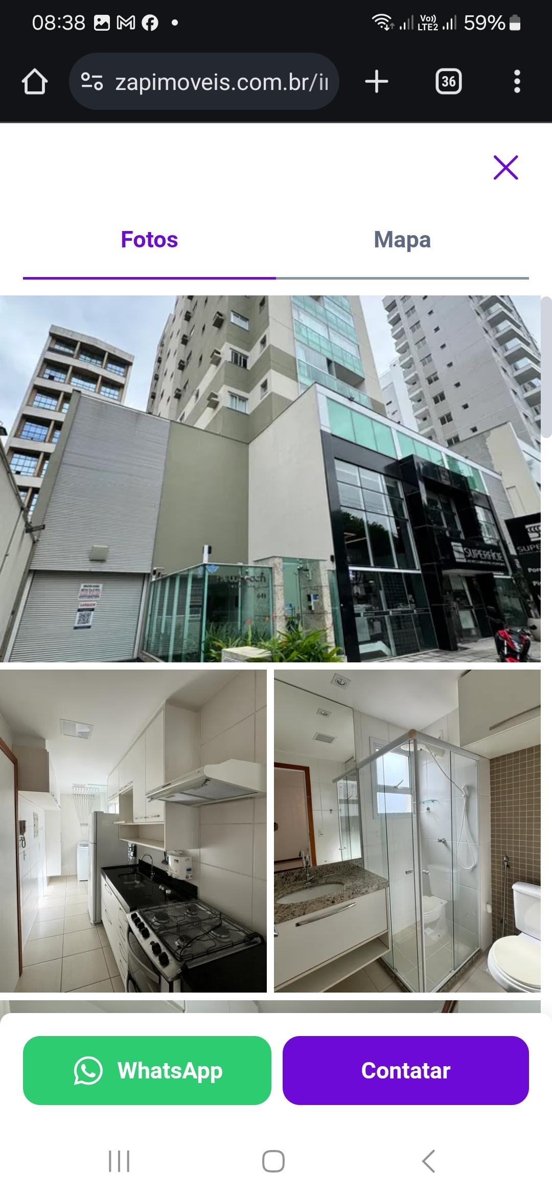 Imagem Apartamento com 2 Quartos à Venda, 65 m²em Santa Lúcia - Vitória