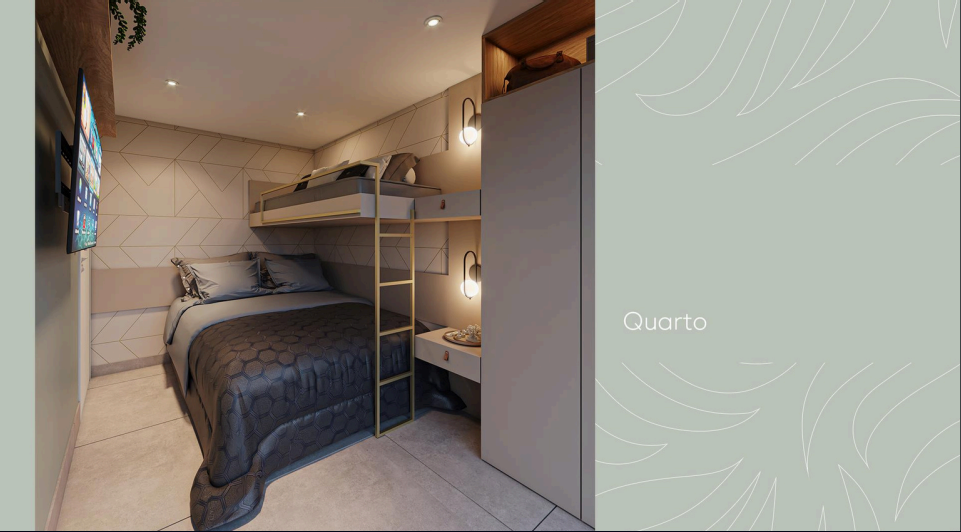 Foto do imóvel: Flat com 1 Quarto à Venda, 31 m² em Loteamento Porto de Galinhas - ipojuca