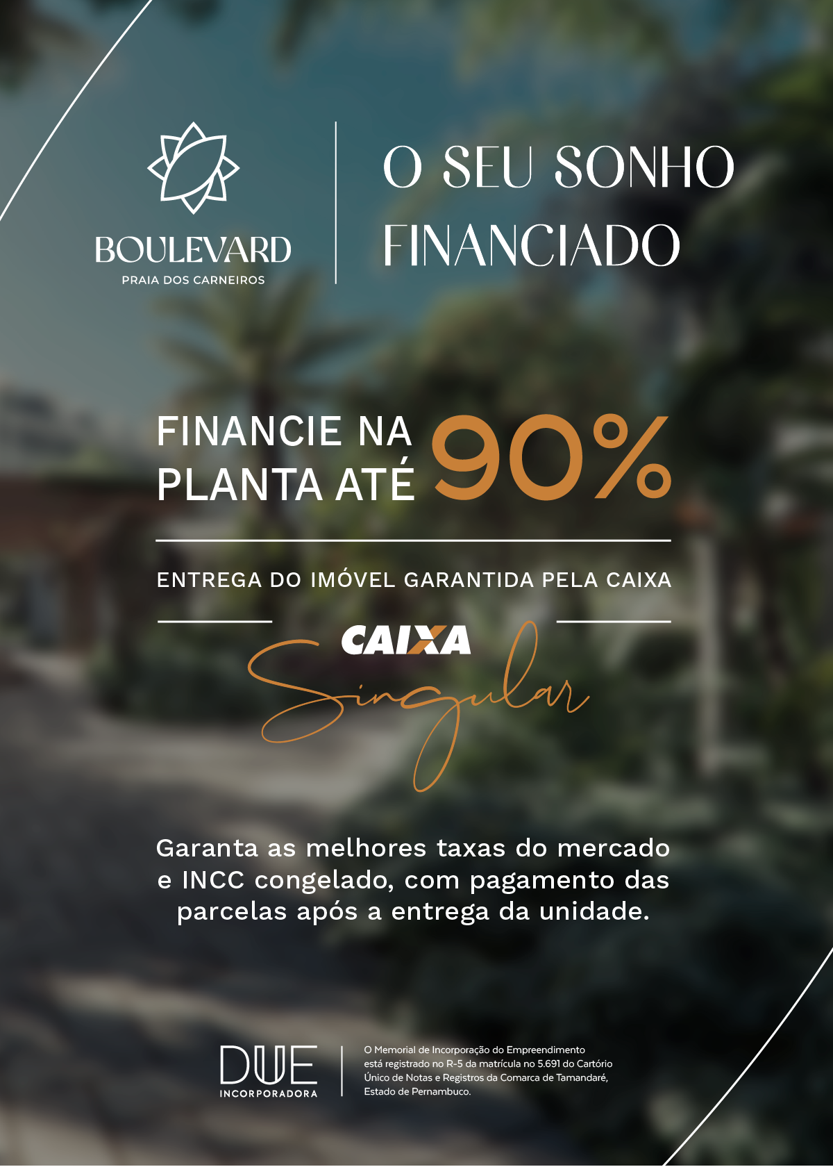 Imagem Apartamento com 2 Quartos à Venda, 51 m²em Praia dos Carneiros - Tamandaré