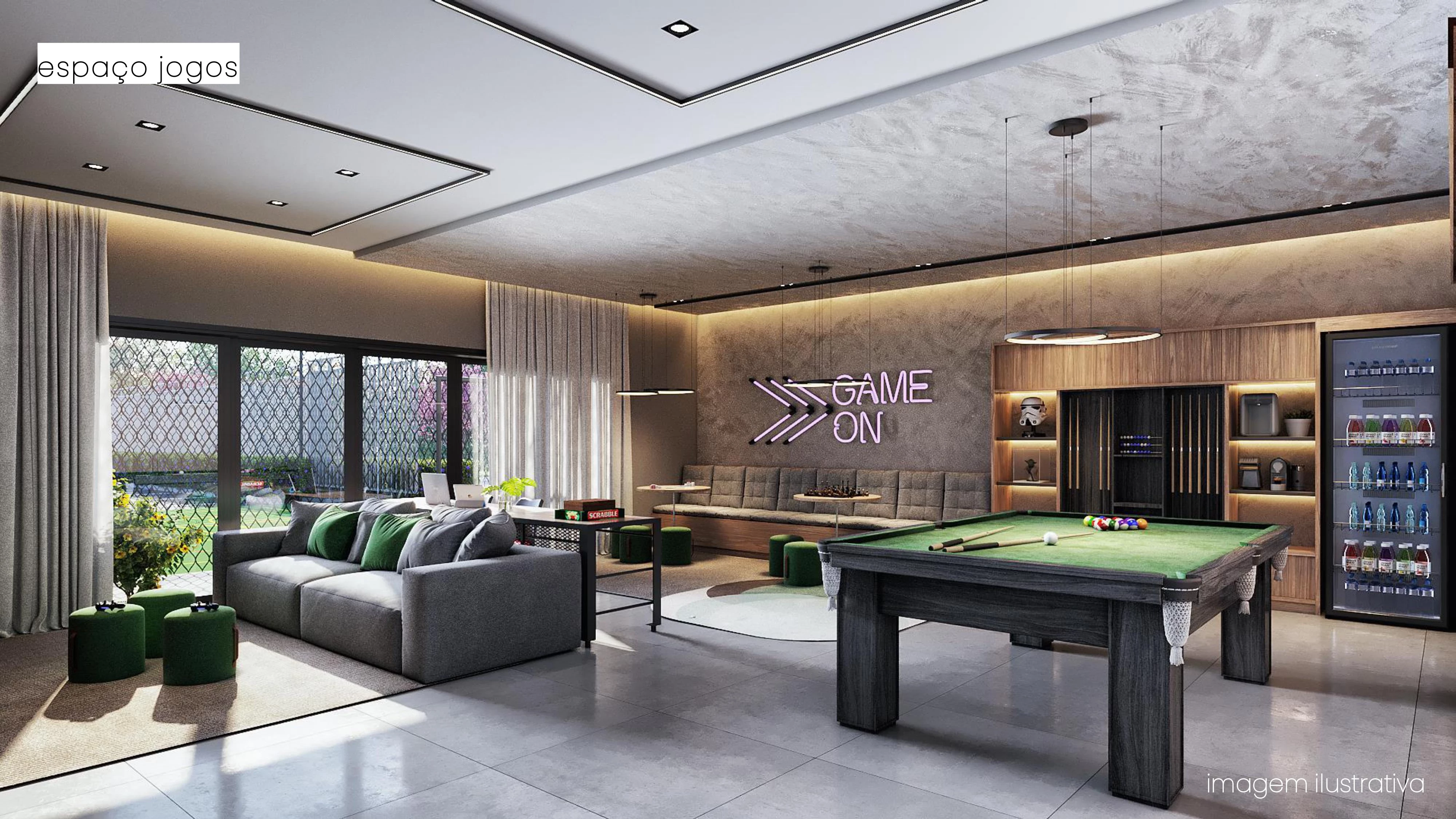 Imagem Apartamento com 1 Quarto à Venda, 65 m² em Tiradentes - Campo Grande