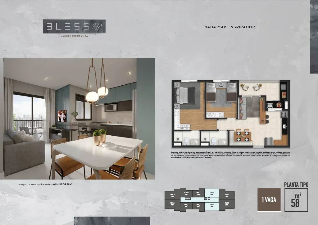 Imagem Apartamento com 3 Quartos à Venda, 73 metros em  - BARUERI