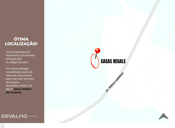 Foto do imóvel: Casa com 2 Quartos à Venda, 55 m² em Santo Antônio dos Prazeres - Feira de Santana