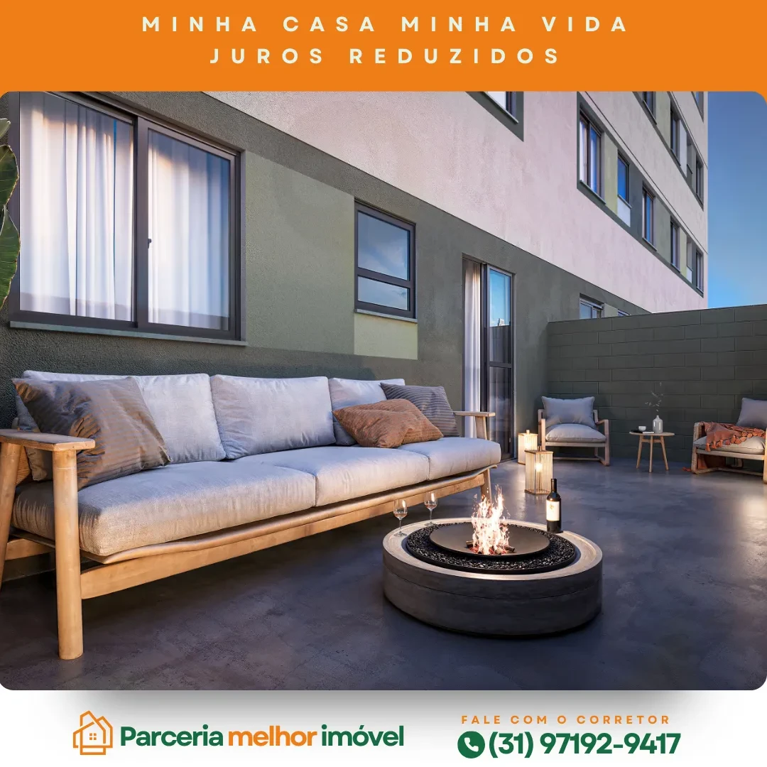 Imagem Apartamento com 2 Quartos à Venda, 42 m² em Perobas - Contagem