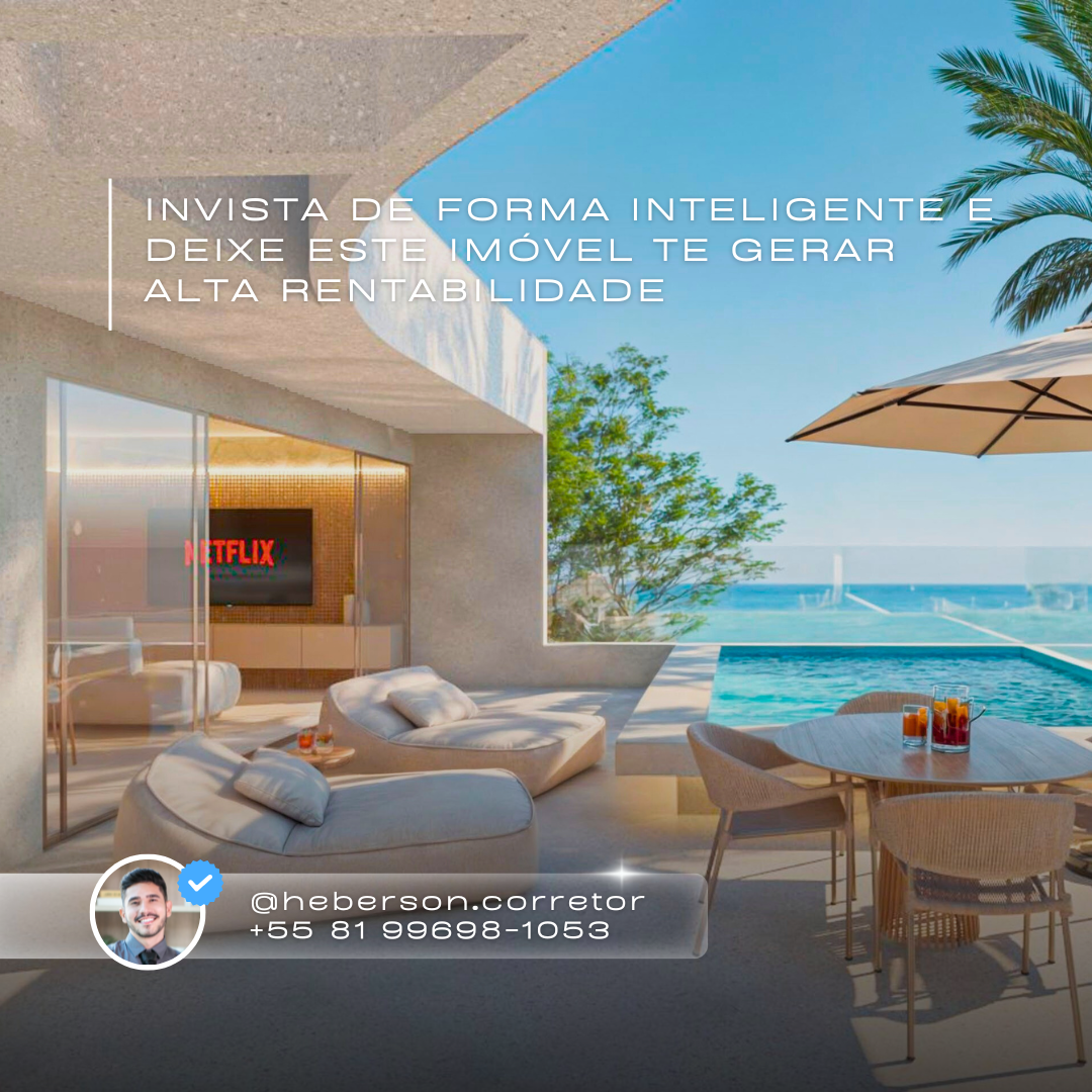 Imagem Apartamento com 1 Quarto à Venda, 26 m²em Porto de Galinhas - Ipojuca