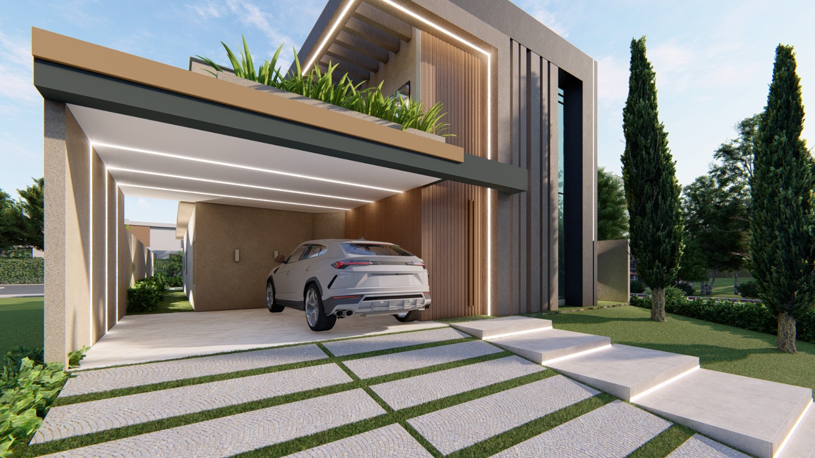 Imagem Casa de Condomínio com 3 Quartos à Venda, 239 m² em Cidade Alpha - Eusébio