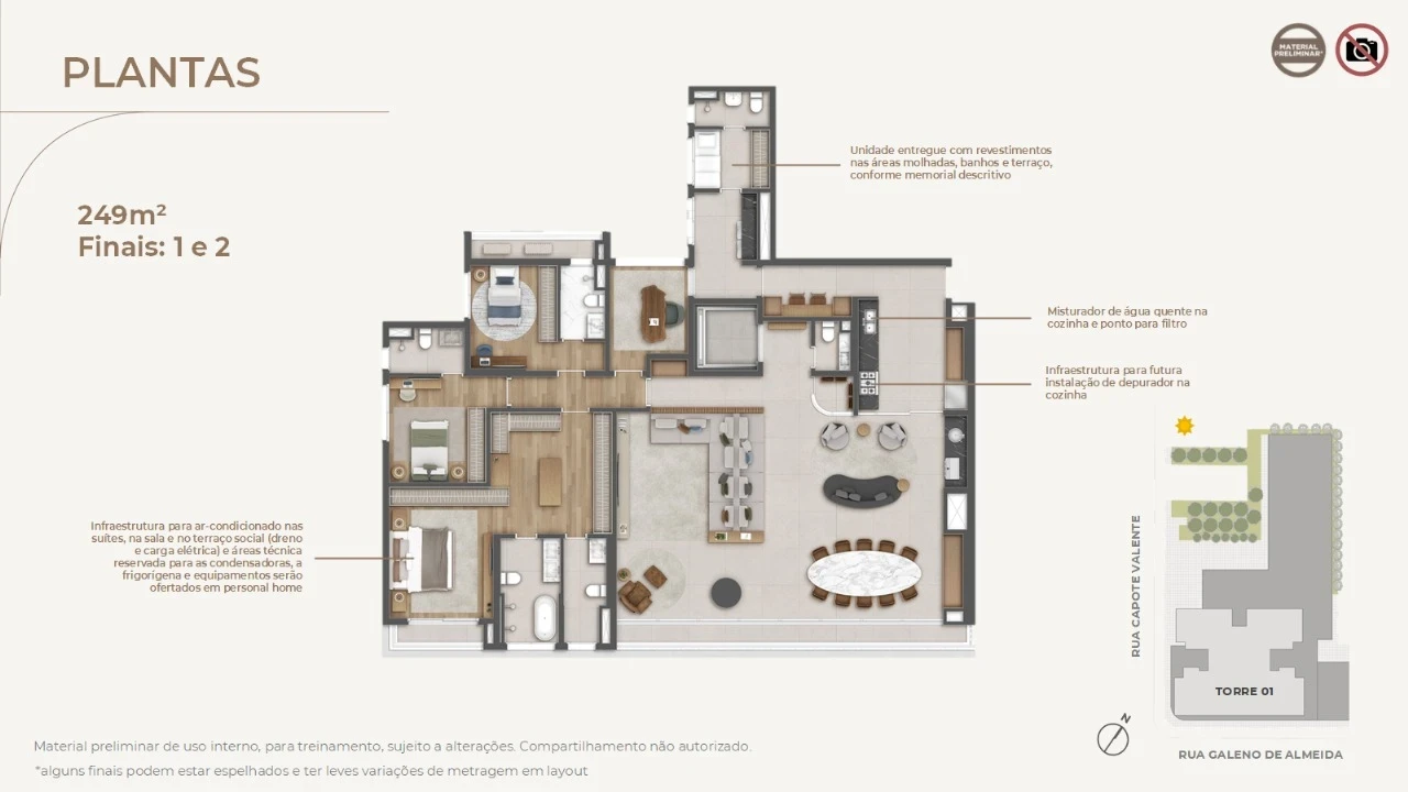 Imagem Apartamento com 4 Quartos à Venda, 247 m² em Pinheiros - São Paulo
