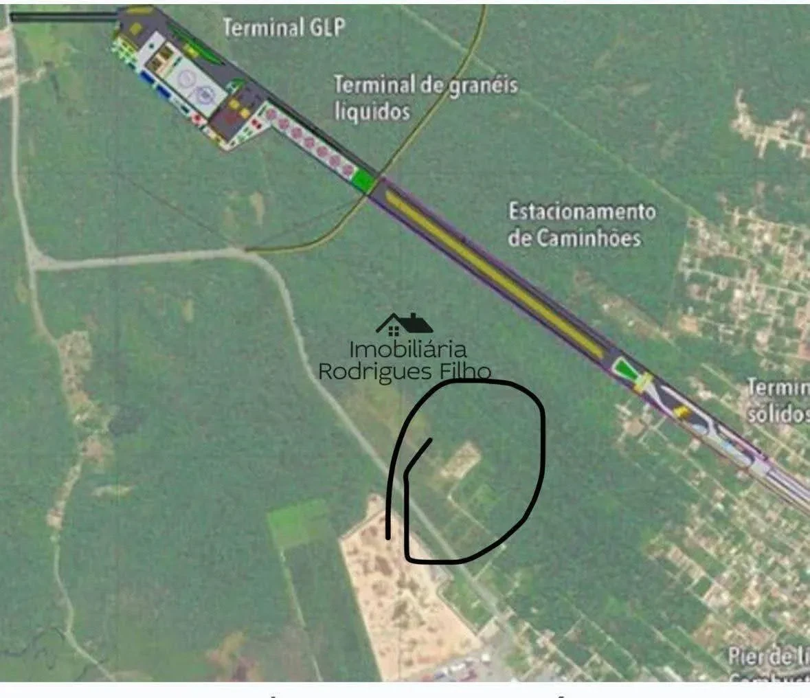 Imagem Terreno à Venda, 44855 metro em Pontal do Norte - Itapoá