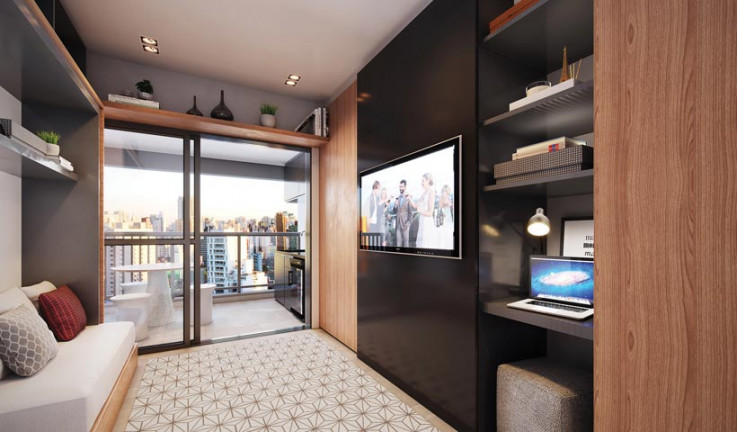 Imagem Studio com 1 Quarto à Venda, 30 m² em Pinheiros - São Paulo