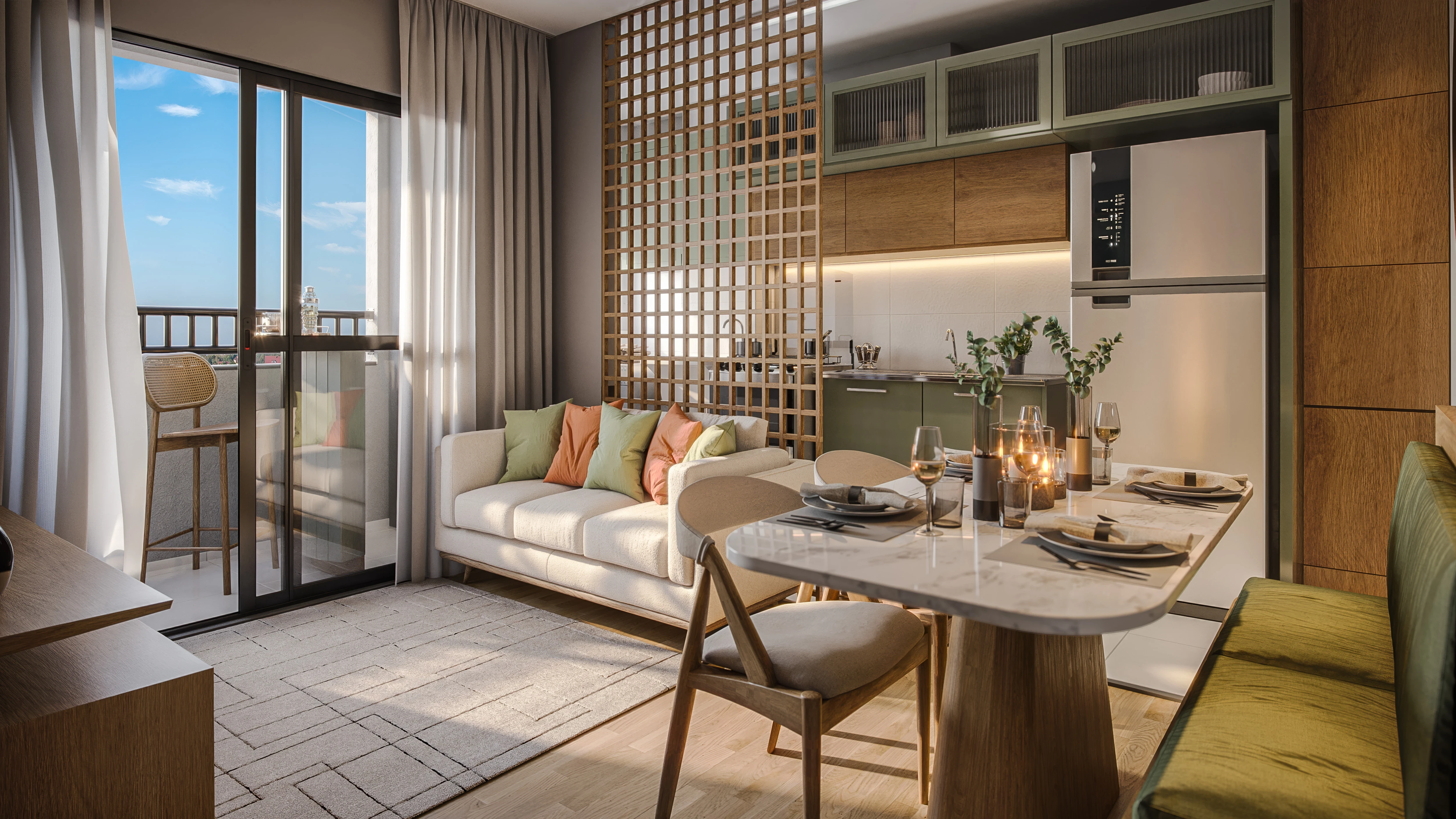 Imagem Apartamento com 2 Quartos à Venda, 40 m² em Jacarecanga - Fortaleza