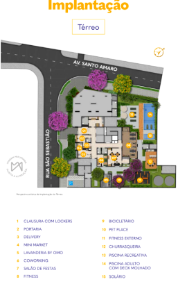 Foto do imóvel: Studio com 1 Quarto à Venda, 20 m² em Santo Amaro - São Paulo