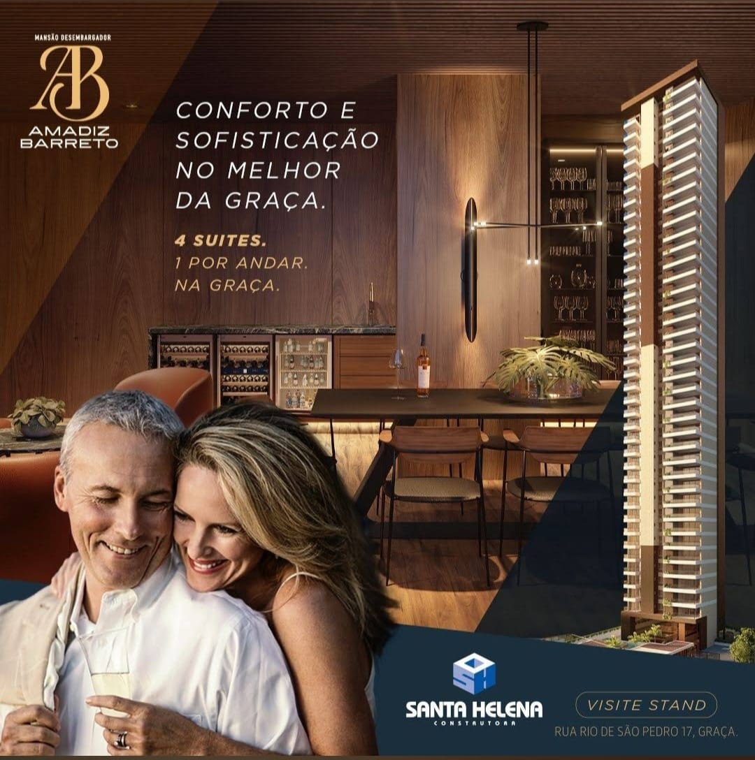 Apartamento com 4 Quartos à Venda, 210 m² em Graça - Salvador